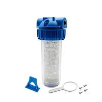 Boîtiers de filtre à eau ROYOL Duplex à 2 étages en plastique bleu 1/2" 3/4" 1" pour usage extérieur et domestique – Manuel