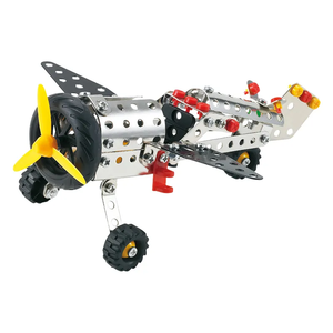 Mini bloques <span class=keywords><strong>de</strong></span> construcción <span class=keywords><strong>de</strong></span> ingeniería autoinstalados, DIY, coche, avión, tanque, juguete <span class=keywords><strong>de</strong></span> ladrillo <span class=keywords><strong>de</strong></span> Metal, juguetes educativos ecológicos - Product Image 1