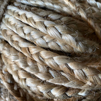 Corde en coton de couleur naturelle, corde en raphia, corde en écorce de maïs, tressage à cinq ou sept brins pour sacs, chapeaux, chaussures, artisanat