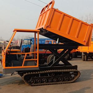Penjualan terlaris kereta pengangkut perayap pertanian 6 ton truk Dumper - Product Image 4