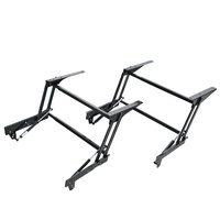 Support multifonctionnel pour table basse élévatrice Table élévatrice pliante en largeur Support pliable réglable pour table basse