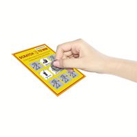 Billets à gratter pour pizza, impression numérique, personnalisés, billet doré pour couple coquin, cartes à gratter personnalisées, écran en carton