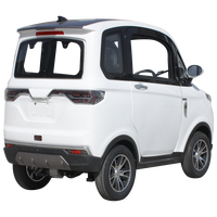 Voiture électrique mini EEC à deux portes et trois places sans permis / Quatre roues, 45 km/h, pour adultes, fermée, très vendue