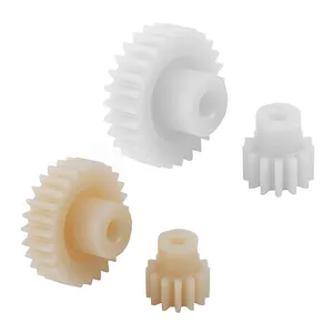 Gia công tùy chỉnh CNC bộ phận bánh răng hành tinh ép nhựa bánh răng xoắn ốc Bánh xe Nylon Worm nhựa bánh răng cho đồ chơi