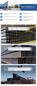 เหล็กเอชบีมผลิตในจีน คุณภาพสูง รับน้ำหนักได้ดีเยี่ยม ขนาดสั่งทำได้ - Product Image 2