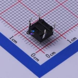 TS-1002-05026 Tactile Switch Through hole Component (THT)-4P,6x6mm Switch Single Pole Single Throw Round Button Through Hole 6mm - Product Image 2