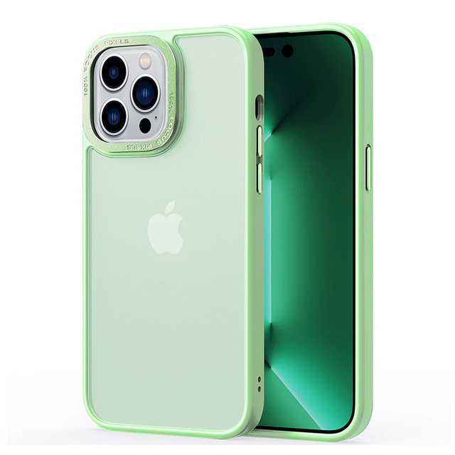 Vkoo Matte Mobile Phone Accessories Case for iPhone 15 Pro Max TPU+PC Cell Phone Case Accessories for iPhone 14 13 12 11