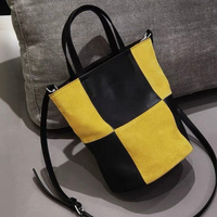 Sacs seau en cuir véritable style décontracté et tendance, avec sangles amovibles, polyvalents, pour femmes, à porter à la main ou en bandoulière, vente en gros