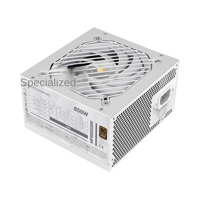 Mars Gaming MPB850SI 850W ATX PC Power Supply 7 Year Warranty 80Plus Bronze 230V 90% Efficiency SI Silence Fan Copper Core