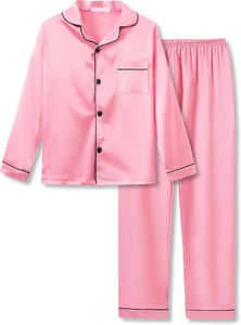 Ensemble de <span class=keywords><strong>pyjama</strong></span> en satin d'automne, meilleures offres, manches longues, <span class=keywords><strong>pyjama</strong></span> pour petites et grandes filles, vente en gros, prix bas, ensemble de pyjamas pour filles et garçons - Product Image 5
