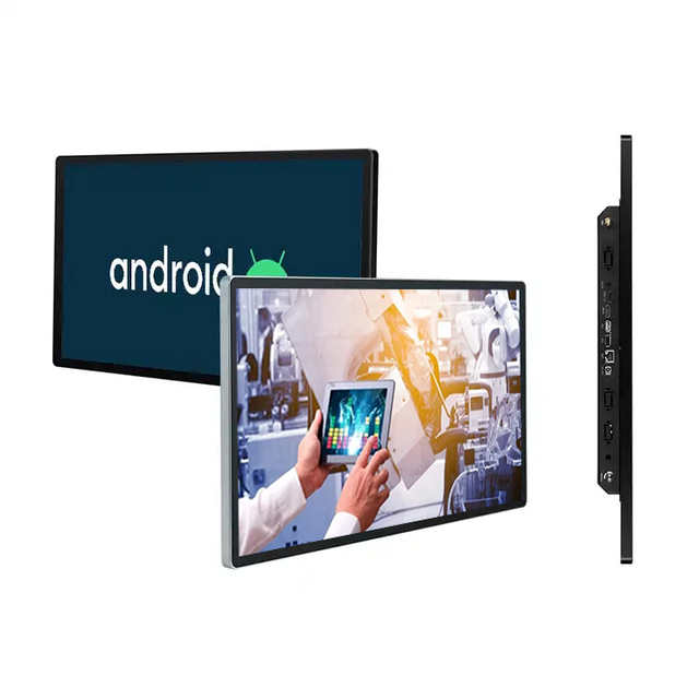 21.5 27 Inch 16:9 Capacitive Touch Screen Monitor USB Android Win10 Win11 Interact All in One Panel Pc for Business Black