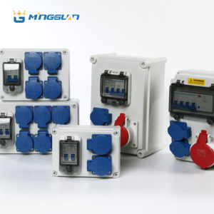 Oem/ODM tùy chỉnh công nghiệp ổ cắm Hội Đồng Quản trị ABS/PC vật liệu phân phối điện mở rộng ổ cắm hộp IP67 bảo vệ ngoài trời - Product Image 4