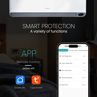 Pour MythEle API Tuya Wifi 2P 63A compteur d'énergie intelligent protection de tension disjoncteur MCB