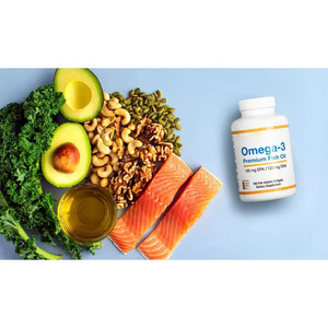 Vendita calda fabbrica miglior prezzo olio di pesce Softgels Algea EPA DHA Omega 3 capsule molli cervello occhio cuore salute pelle Booster - Product Image 3
