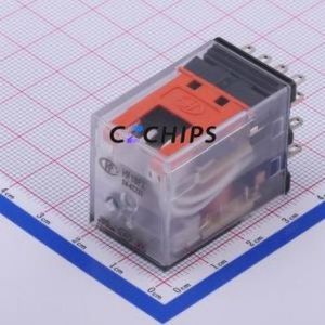 HF18FZ/24-4Z232 Power Relay Through hole,21.5x28mm Relay 24V 4 Changeover: 4C (4PDT-Changeover)::: 14 5A-24VDC/5A-220VAC - Product Image 2
