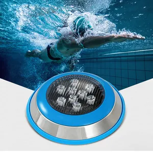 Cao bán 12 Volt 18 wát LED hồ bơi ánh sáng IP68 LED Bề mặt gắn hồ bơi thác nước ánh sáng