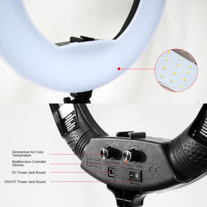 Yidoblo 192 pièces petites lumières led 3200-5500K 12 pouces ring light FS-390 pour tik toc youtube <span class=keywords><strong>streaming</strong></span> en direct - Product Image 4