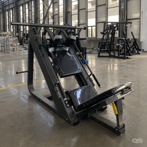 Máquina Comercial de <span class=keywords><strong>Prensa</strong></span> de Piernas Lineal y Hack Squat con Carga de Discos, 2 en 1, Doble Función, Entrenador de Piernas, Equipo Profesional de Gimnasio para Fuerza - Product Image 1
