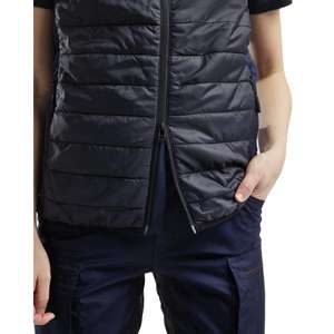 BLAKLADER - 386420309986M Chaleco cálido para mujer Negro/Azul marino oscuro-EAN 7330509818657 CHAQUETAS DE TRABAJO CHAQUETAS DE VERANO - Product Image 4