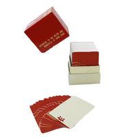 Jeu de cartes personnalisé pour adultes, boîte et cartes personnalisables, cadeau promotionnel pour soirée boisson amusante