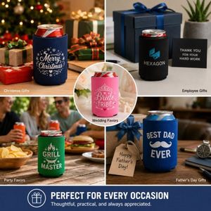 Custom Printing Sublimation 12oz Neoprene Can <b>Cooler</b> Stubby Holder With Logo Gift Neoprene Collapsible Beer Can <b>Cooler</b> Holder - Product Image 6