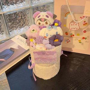 Bouquet de fleurs en peluche brodé, couette décorative pour petite amie, cadeau pour la Saint-Valentin et la Journée de la Femme - Product Image 6