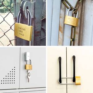 Bán Buôn Biểu Tượng Tùy Chỉnh Chất Lượng Cao Brass Ổ Khóa 20 25 30 40 50 Dài Chùm An Ninh Khóa Key Mở Khóa Đánh Bóng Kết Thúc Chống Trộm - Product Image 2