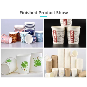 Fully Automatic Double Wall Recyclable <strong>Paper</strong> Tea <strong>Cup</strong> Making Machine Custom Logo 100-110pcs/min <strong>Paper</strong> Folding Machine - Product Image 3