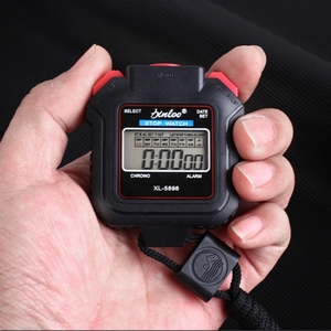 XL-5898 Lap chia kỹ thuật số Đồng hồ bấm giờ hẹn giờ với đồng hồ lịch, hiển thị lớn dừng xem cho huấn luyện viên thể thao bơi chạy - Product Image 2