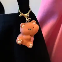 Pendentif Porte-Clés à Succion Magnétique Ourson Dessin Animé Mignon, Meilleure Vente, Cadeau pour Couples et Amis pour la Saint-Valentin, Accessoire de Mode