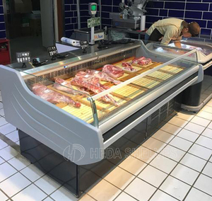 Porta di vetro cibo cotto deli dispositivo di raffreddamento di visualizzazione/display quotidiano servizio contatore/display frigorifero per il supermercato - Product Image 5