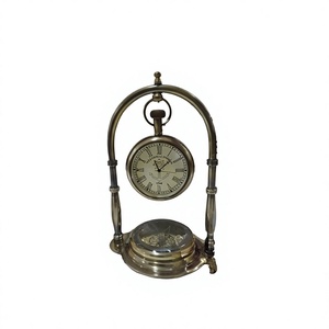Vintage Antique Brass Table <b>Clock</b> Handmade Vintage <b>Desk</b> <b>Clock</b> Decorative Mantel <b>Clock</b> Home Office Hotel Decor Wholesale - Product Image 1