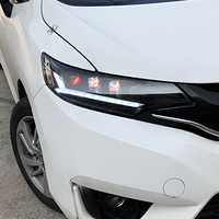 Ensemble de phares LED KGKB pour Honda Fit Jazz GK5 2014-2020, lentille de projecteur améliorée, clignotant séquentiel, Plug & Play
