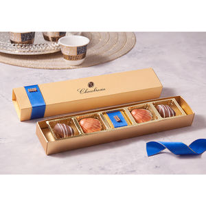 Diseño personalizado de Ramadán Kareem caja de regalo mes sagrado cultura árabe fechas embalaje caja de papel para nueces chocolate dulces - Product Image 5