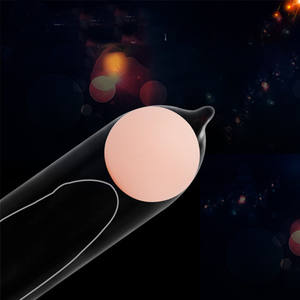 Wieder verwendbare Intim waren Soft Head Attachment Ball Penis Extender Perlen zur Penis vergrößerung - Product Image 1