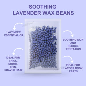 Rifornimento della fabbrica di Lavanda Cera di Rimozione Dei Capelli Cera Dura Chicchi di Cera Depilatoria Per La Pelle Secca - Product Image 2