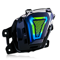 Feu arrière à LED RGB certifié E-mark avec poignée de maintien, contrôle par application, pour toutes les nouvelles Yamaha NVX 155 V3 Aerox 155 2025 – Petites commandes acceptées