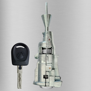 Cilindro de Cerradura de Puerta DZ110M2 para Volkswagen Sagitar Antiguo 2006-2011 con 1 Llave, Gris Claro, Cerradura Cilíndrica, Pieza Automotriz - Product Image 3