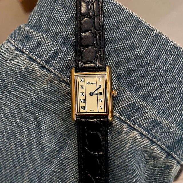 2025 New Quartz Women's square Genuine Leather Watch Light Luxury Personalized Fashionable Lover's Gif, Party Jewelry