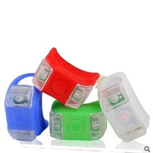 Yueli Silicone Frog <b>Light</b> Ag10 <b>Bicycle</b> Taillight Led Waterproof Flash Mode Mountain Bike Riding <b>Light</b> Black Red Blue White Green - Product Image 1
