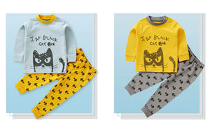 Conjunto de Pijamas de Algodón para Niños al por Mayor a Precio Económico - Product Image 4