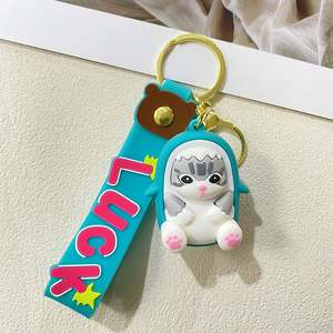 Al por mayor Llavero de mosquetón El Chavo con diseño de muñeco adorable, forma 3D delicada, pequeño regalo, colgante para coche y mochila, nuevo estilo - Product Image 5