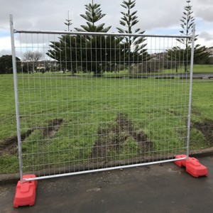 Clôture temporaire galvanisée conforme à la norme australienne AS4687, panneaux de clôture temporaire en maille portables pour chantier de construction, vente en gros - Product Image 5