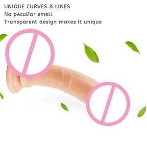Simulador de Pene de 19 cm, Dildo Artificial Manual para Mujeres, Juguete de Autoestimulación - Product Image 5