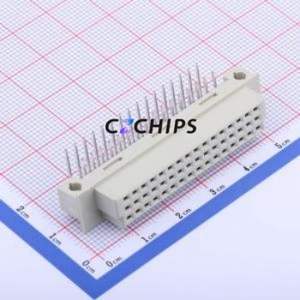 3511332CFRS0BNA2 Board-to-Board & Backplane Connector Bent Lead Through Hole,P=2.54mm Connector 32P 2.54mm Right Angle Insert 3 - Product Image 1
