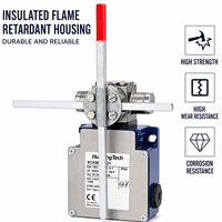 Interrupteur de fin de course industriel XCKMR44D1 & XCKVR, 2NO 2NC / 4NC Contacts disponibles 360° °   Rotation pour grue, palan et machine-outil