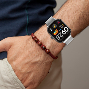 Para <span class=keywords><strong>redmi</strong></span> <span class=keywords><strong>Watch</strong></span> 4 correa de reloj de metal correa de acero inoxidable para xiaomi Band 8 <span class=keywords><strong>pro</strong></span> - Product Image 5