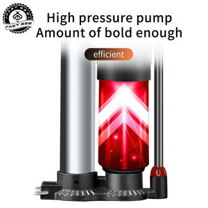 <span class=keywords><strong>Pompe</strong></span> à vélo FAST BEE, <span class=keywords><strong>pompe</strong></span> à pied portable en aluminium, <span class=keywords><strong>pompe</strong></span> à air pour VTT, manomètre, gonfleur de vélo, <span class=keywords><strong>pompe</strong></span> à vélo - Product Image 5