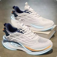 Weave – baskets légères et respirantes pour hommes, chaussures de course antidérapantes, résistantes aux chocs, semelle souple, chaussures décontractées pour les sports de plein air