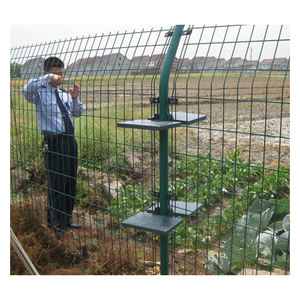 Valla de malla de alambre soldada curvada 3D de protección de seguridad recubierta de PVC a precio de fábrica - Product Image 2